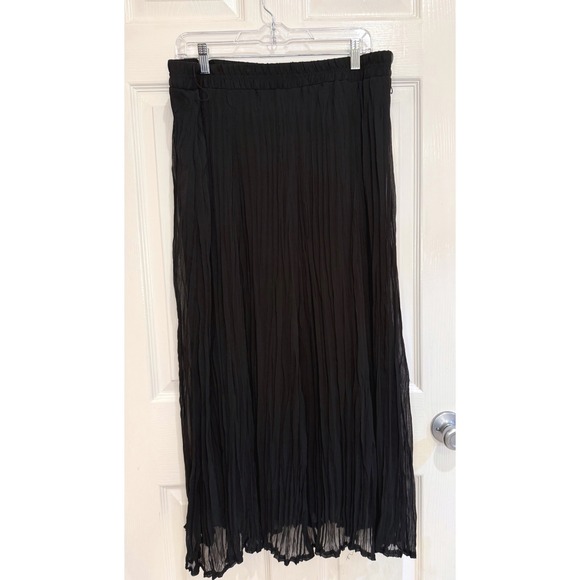 Established 1962 Black‎ Flowy Lightweight Pants Comfortable Size L - Picture 1 of 4